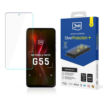 3mk SilverProtection+ - Védőfólia a Motorola Moto G55 5G készülékhez