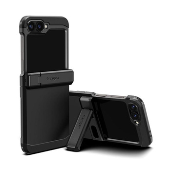 Spigen Tough Armor Pro - Gehäuse für Samsung Galaxy Z Flip 6 (Schwarz)