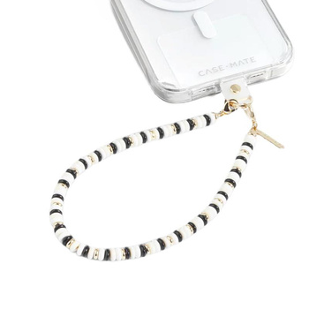 Case-Mate Beaded Phone Wristlet - Uniwersalna smyczka do telefonu (Ivory & Onyx)