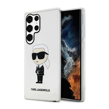 Karl Lagerfeld IML NFT Ikonik - Pouzdro pro Samsung Galaxy S23 Ultra (průhledné)