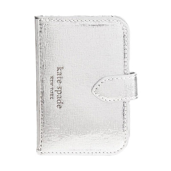 Kate Spade New York Morgan MagSafe Geldbörse - Magnetische Geldbörse (Metallic Silber)