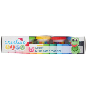 Creative Kids - Plastocake in cups, 5 colors