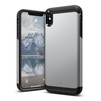 Caseology Legion Case - iPhone Xs Max Case (Silver)