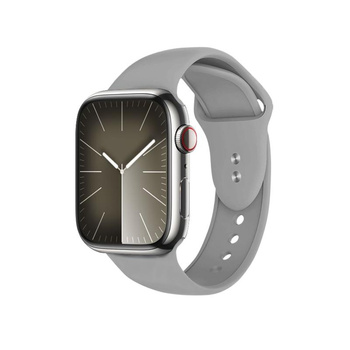 Crong Liquid - Strap for Apple Watch 44/45/46/49 mm (grey)