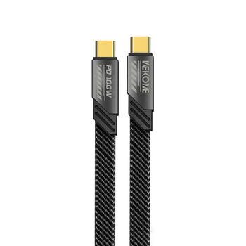 WEKOME WDC-192 Mecha Series - Připojovací kabel USB-C na USB-C 100W s rychlým nabíjením 1,2 m (matný)