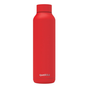 Quokka Solid - Rozsdamentes acél termikus palack 630 ml (kvarc láva) (porbevonat)