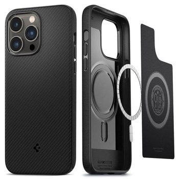 Spigen Mag Armor - Gehäuse für iPhone 14 Pro Max (Schwarz)