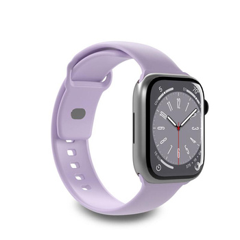 PURO ICON - Elastic Strap for Apple Watch 38/40/41 mm (S/M & M/L) (Tech Lavender)