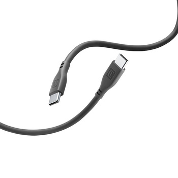 Cellularline Soft Cable - USB-C to USB-C 1.2 m cable (black)