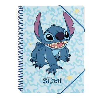 Disney Stitch - pořadač A4 s gumičkou + 30 průhledných triček