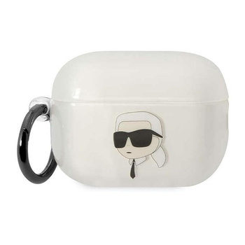 Karl Lagerfeld NFT Ikonik Karl Head - Pouzdro na AirPods Pro 2 (průhledné)