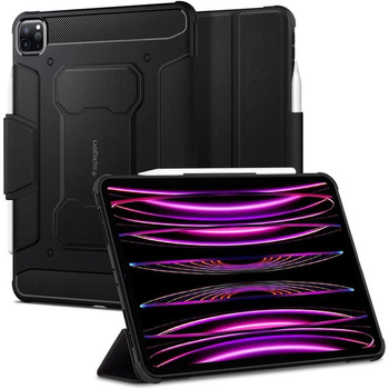 Spigen Rugged Armor Pro - Gehäuse für iPad Pro 12.9" (2022-2021) (Schwarz)