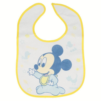 Mickey Mouse - Velcro bib (2 pcs)