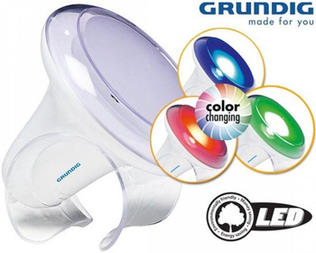 Grundig - RGB Mood light, changing colors, with remote control