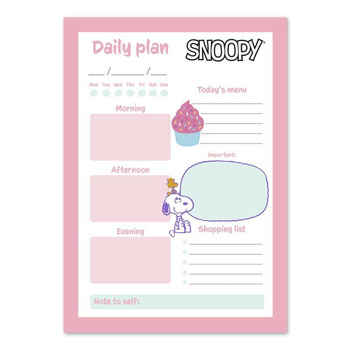 Snoopy - Daily planner 54 pages A5