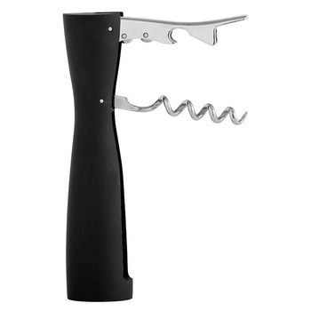 BUILT Curve Corkscrew - Bottle opener + corkscrew (Black)