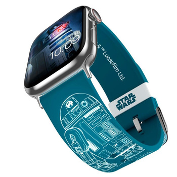 Star Wars - Pasek do Apple Watch (R2D2 Blueprints)