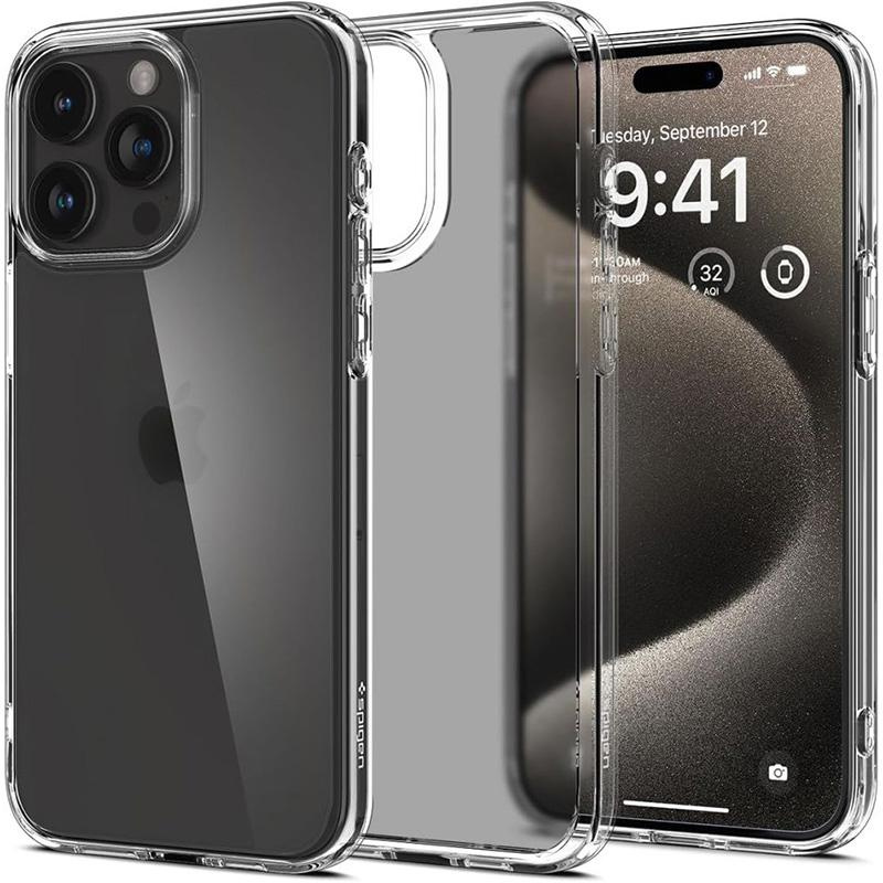 Spigen Ultra Hybrid Case do iPhone 15 Pro - Beżowy 