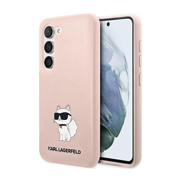 Karl Lagerfeld Silikon NFT Choupette - Samsung Galaxy S23 Hülle (rosa)