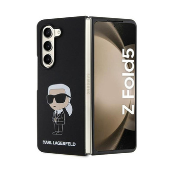 Karl Lagerfeld Silikonové pouzdro Ikonik - Samsung Z Fold 5 (černé)