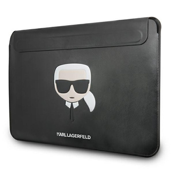 Karl Lagerfeld Ikonik Sleeve - Sacoche pour ordinateur portable 13" / 14" (Noir)