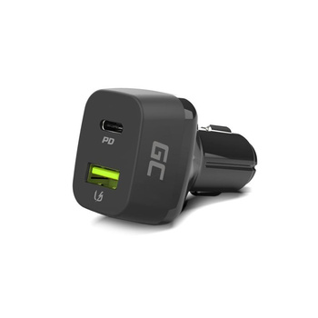 Green Cell - USB-C Power Delivery + USB Quick Charge Autoladegerät 3.