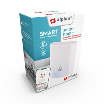 Alpina - Inteligentny czujnik zalania sieć Zigbee