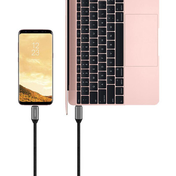 Momax Elite link - Připojovací kabel USB-C (Power Delivery), 1 m (černý)