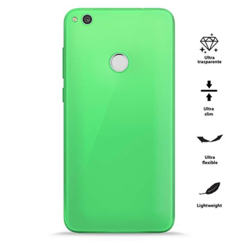 PURO 0.3 Nude - Pouzdro Huawei P8 Lite (2017) / Honor 8 Lite (Fluo Green)