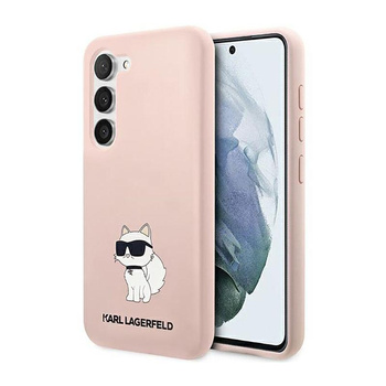 Karl Lagerfeld Silicone NFT Choupette - Samsung Galaxy S23+ Case (pink)