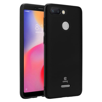 Crong Smooth Skin - Etui Xiaomi Redmi 6 (czarny)