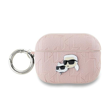 Karl Lagerfeld Monogram Karl & Choupette Head - AirPods Pro 2 Case (pink)