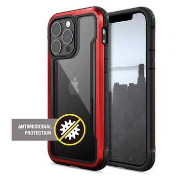 X-Doria Raptic Shield Pro - Etui iPhone 13 Pro (Anti-bacterial) (Red)