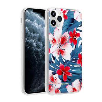 Crong Flower Case - iPhone 11 Pro Tasche (Muster 03)