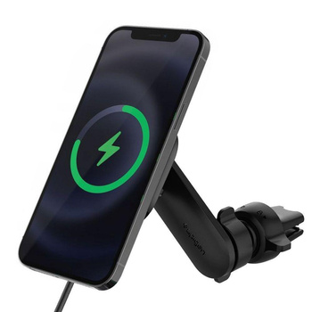 Spigen OneTap Pro Wireless Magnetic Car Charger Air Vent - MagSafe Autohalterung (MagFit)