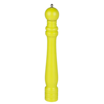 Pepper / salt grinder 42 cm high (yellow)