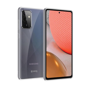 Crong Crystal Slim Cover - Samsung Galaxy A72 tok (átlátszó)