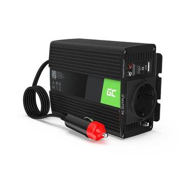 Green Cell - Měnič napětí Inverter 12V na 230V 150W/300W Čistá sinusovka