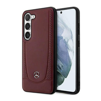 Mercedes Leather Urban Line - Samsung Galaxy S23+ Case (red)