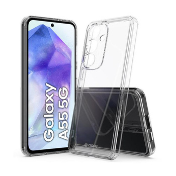 Crong Crystal Shield Cover - Samsung Galaxy A55 5G tok (átlátszó)