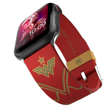 DC Comics - Řemínek pro Apple Watch 38/40/41/42/44/45/49 mm (Wonder Woman 1984: Crimson Armor)