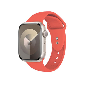 Crong Liquid - Bracelet pour Apple Watch 38/40/41/42 mm (corail)