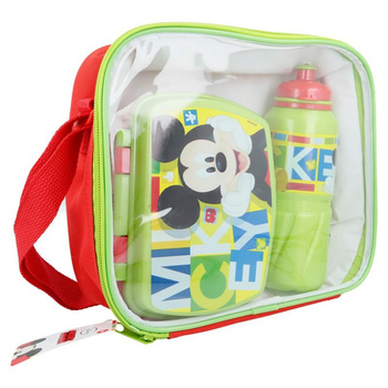 Mickey Mouse - Breakfast / Lunchbox set + 530 ml bidon in bag