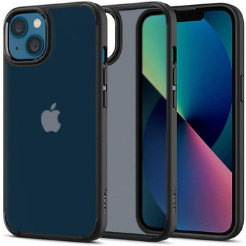 Spigen Ultra Hybrid - Hülle für iPhone 13 (mattes Frostschwarz)