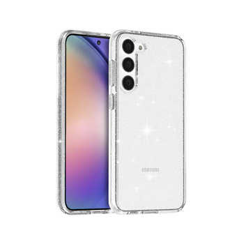 Crong Glitter tok - Samsung Galaxy A54 5G tok (átlátszó)