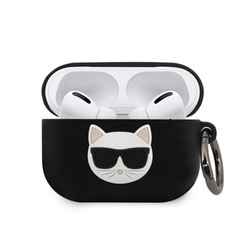 Karl Lagerfeld Choupette 3D - Apple Airpods Pro Case (black)