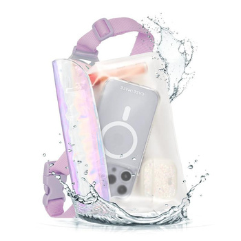 Case-Mate Soap Bubble Waterproof Phone Belt Bag - Wasserdichte Tasche / Crossbody Pouch für Smartphones (irisierend)