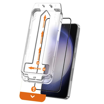 Crong EasyShield 2er-Pack - Samsung Galaxy S24+ gehärtetes Glas (2 Stück)