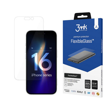 3mk FlexibleGlass - Hybridglas für das iPhone 16