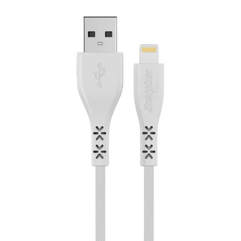 Energizer HardCase - USB-A to Lightning connection cable MFi certified 1.2m (White)